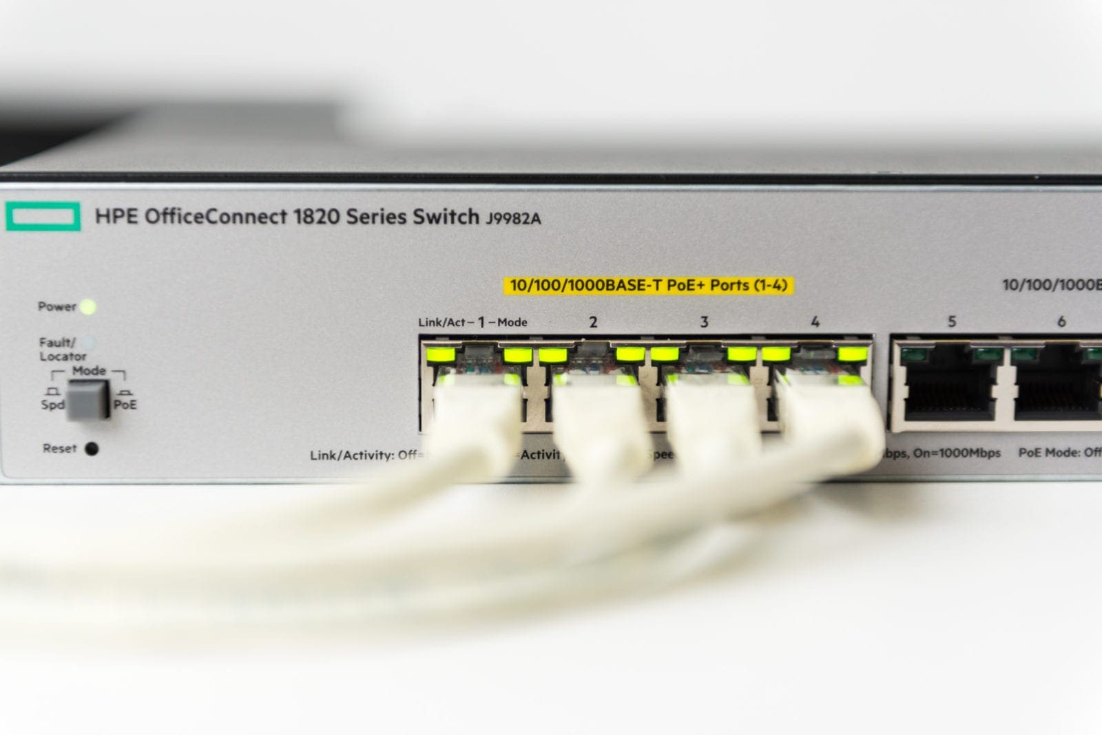 stabiel netwerk HPE Office connect switch