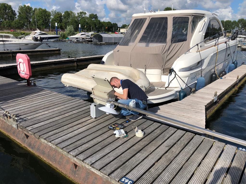 ISO Groep wifi updaten in de jachthaven Kerkdriel