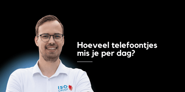 Hoeveel telefoongesprekken mis je per dag?