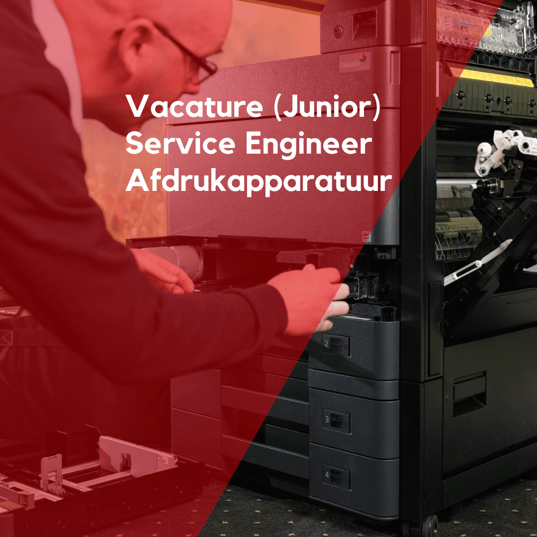 vacature ISO GROEP junior service engineer afdrukapparatuur