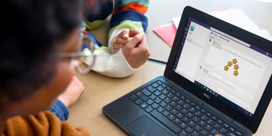 Microsoft teams voor scholen