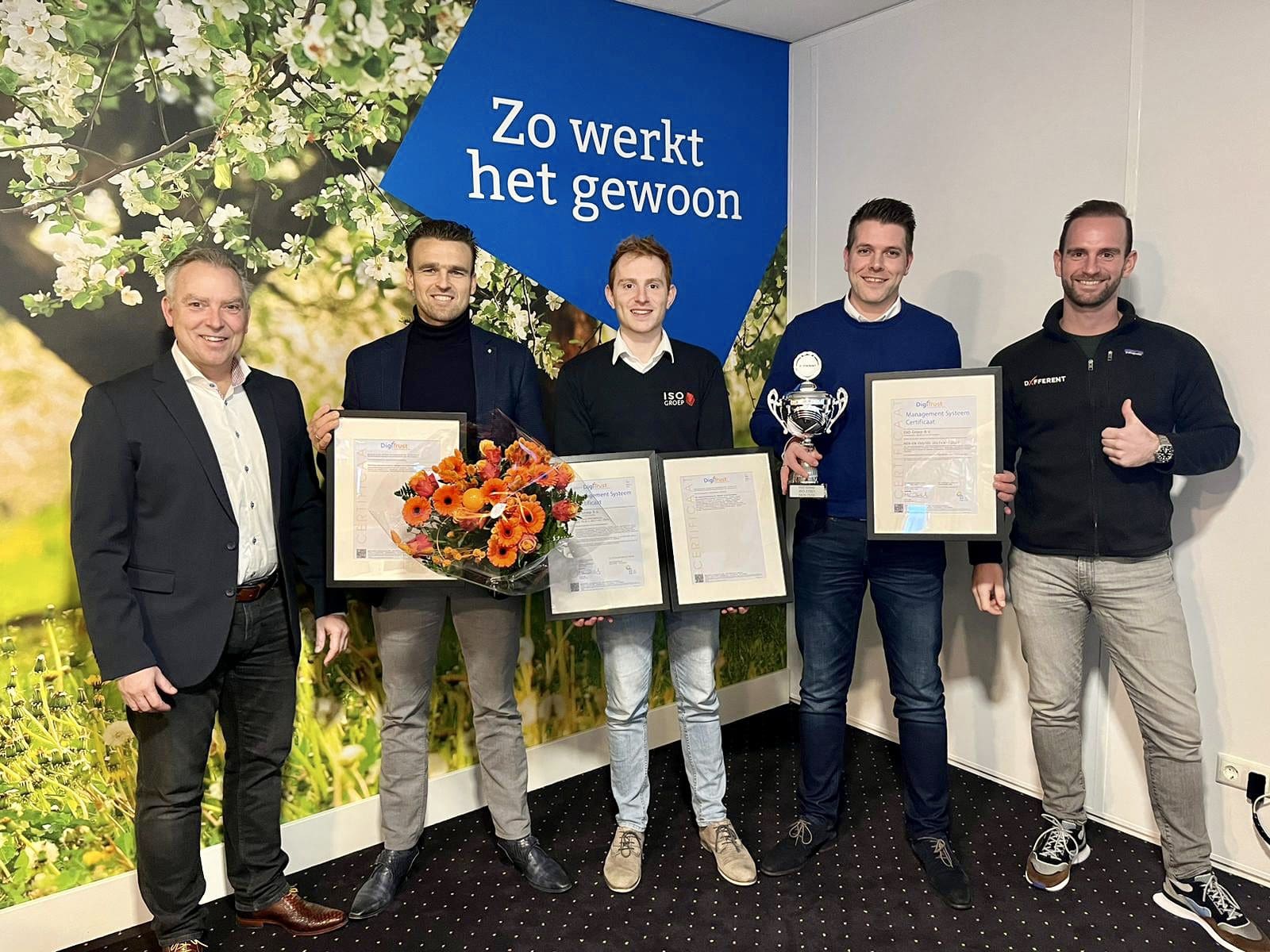 ISO Groep ontvangt ISO 27001 en NEN 7510 certificaten