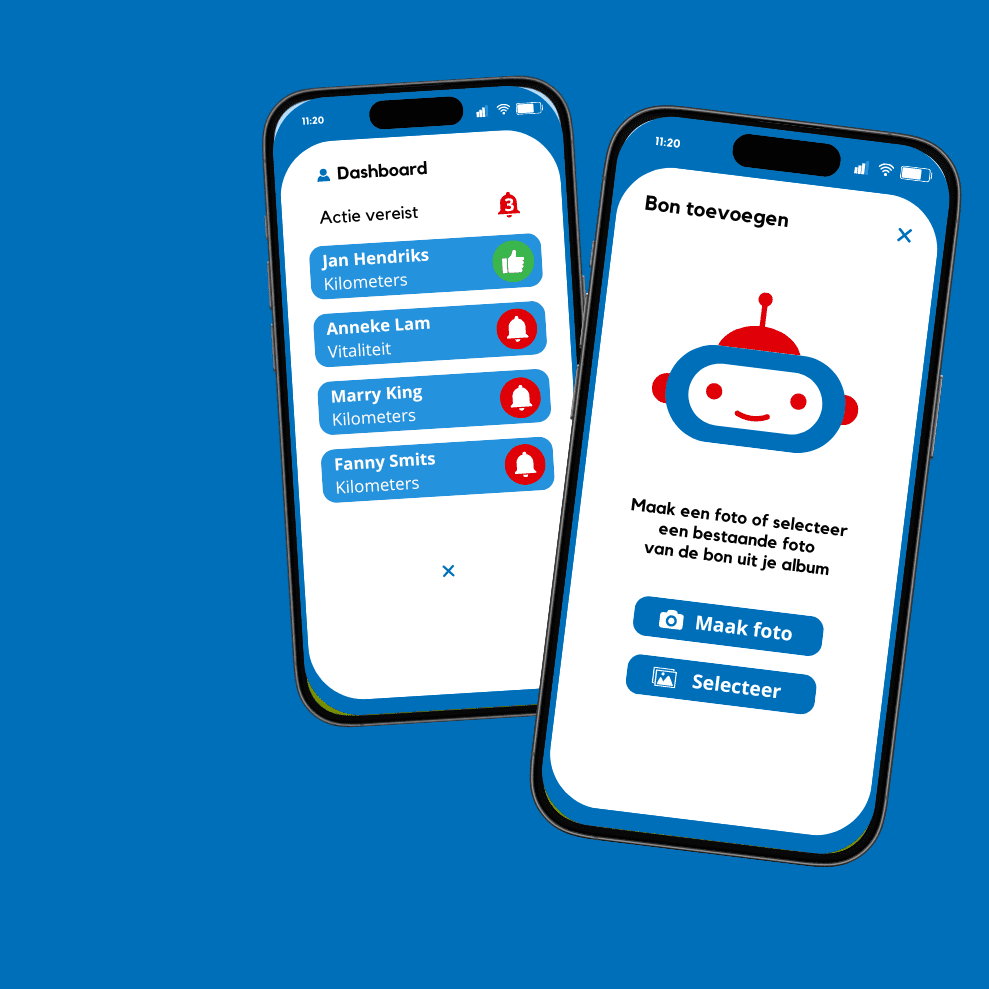 Declaratie app zakelijk ISO Groep snel bonnen declareren, goedkeuren en uitbetalen
